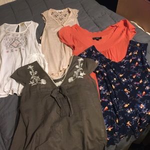 Lot of summer shirts